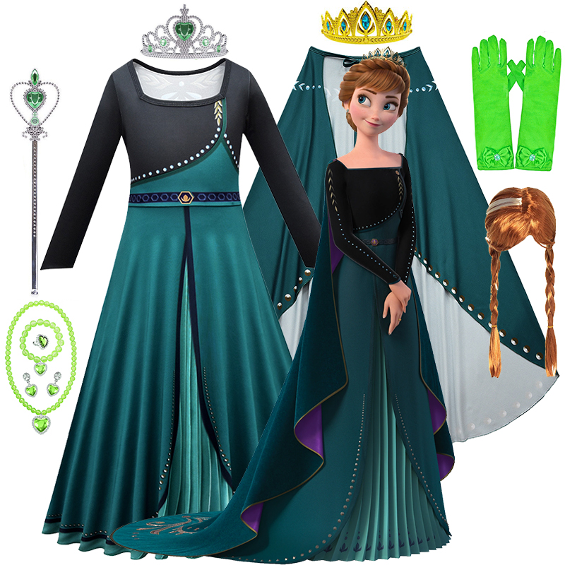 Summer Clothing Kids - Frozen Coronation Anna Disney Princess Girls