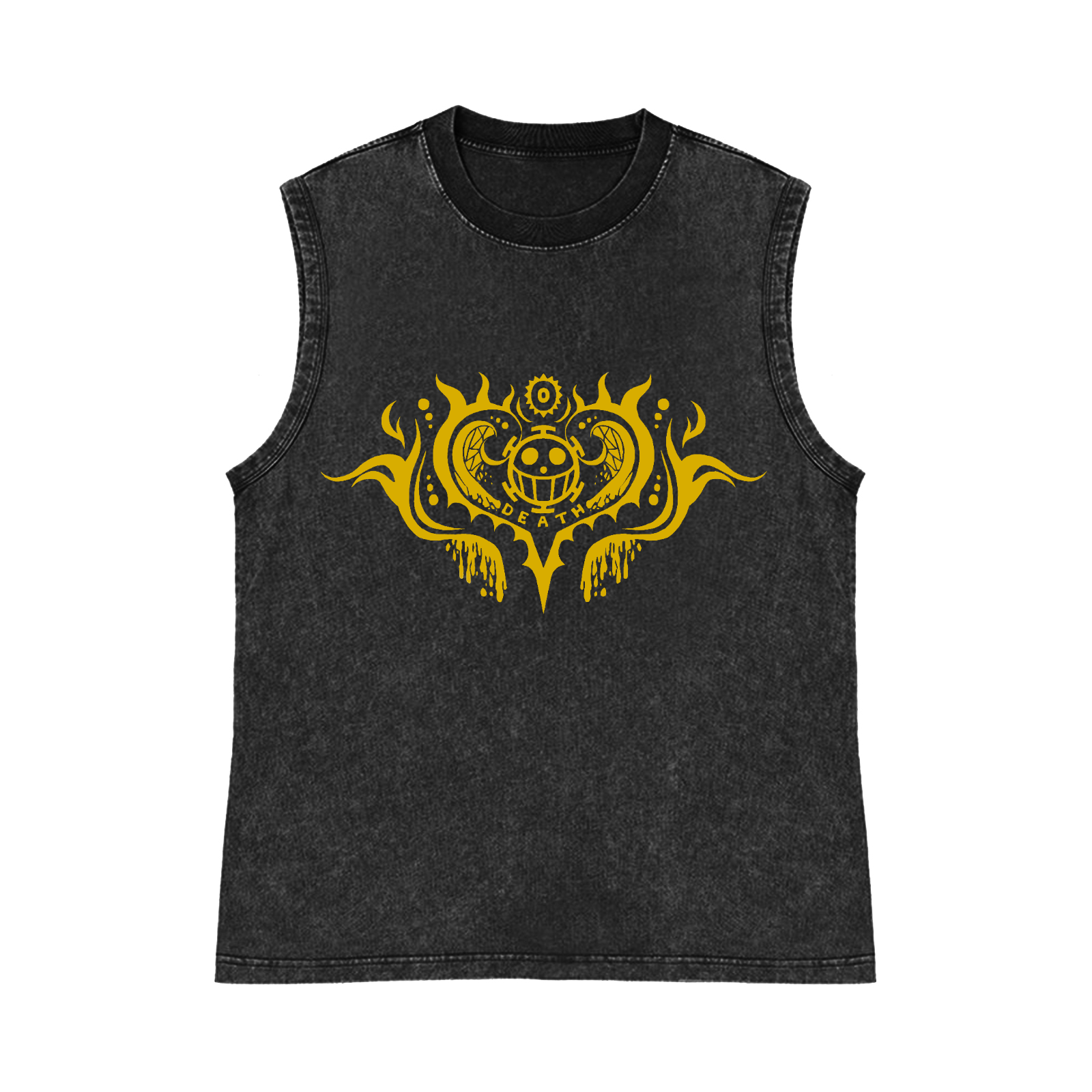 Vintage Summer Clothing Men - Anime One Piece Tank Top Man