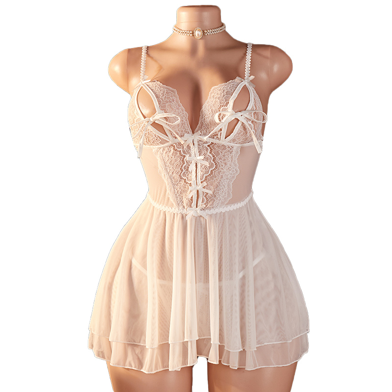 Summer Clothing Sale Women - Transparent Sexy Woman Lingerie Deep V