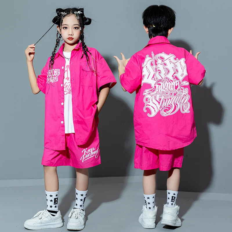 Summer Rose Clothing - Kid Hip Hop Clothing Rose Loose