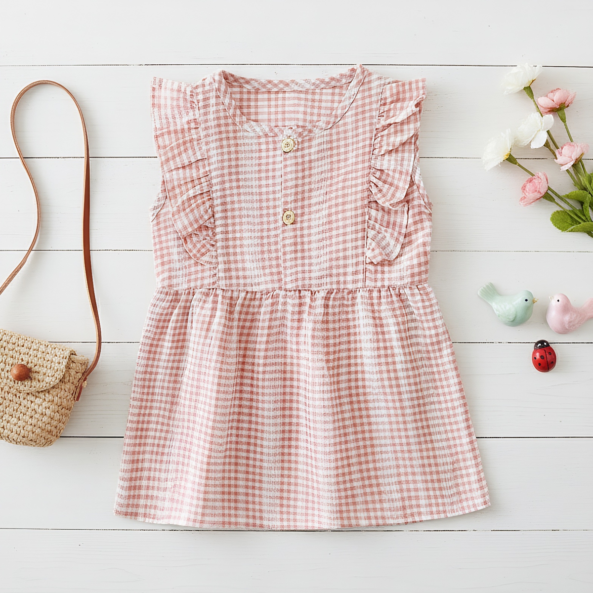 Summer Clothing Pk - Sanlutoz Cotton Baby Girls Dress Summer