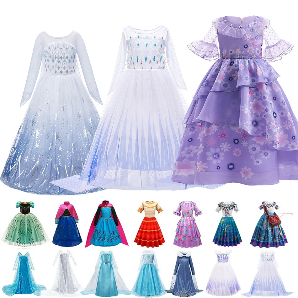 Girl Birthday Encanto Costume  - огляд і ціна Summer Clothing Kids