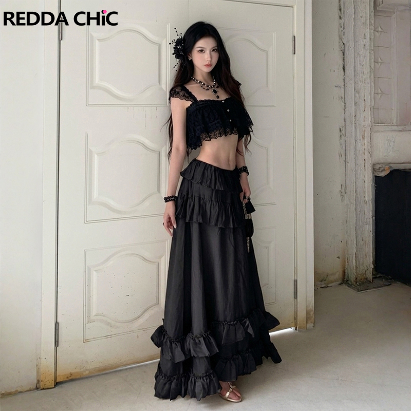 REDDACHiC Women Ruffled Top Sk - огляд і ціна Summer Clothing Model
