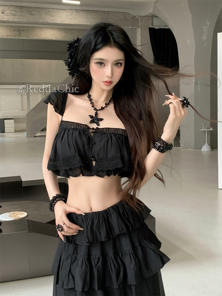 REDDACHiC Women Ruffled Top Sk - огляд і ціна Summer Clothing Model