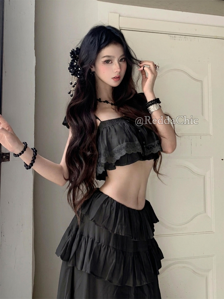 REDDACHiC Women Ruffled Top Sk - огляд і ціна Summer Clothing Model