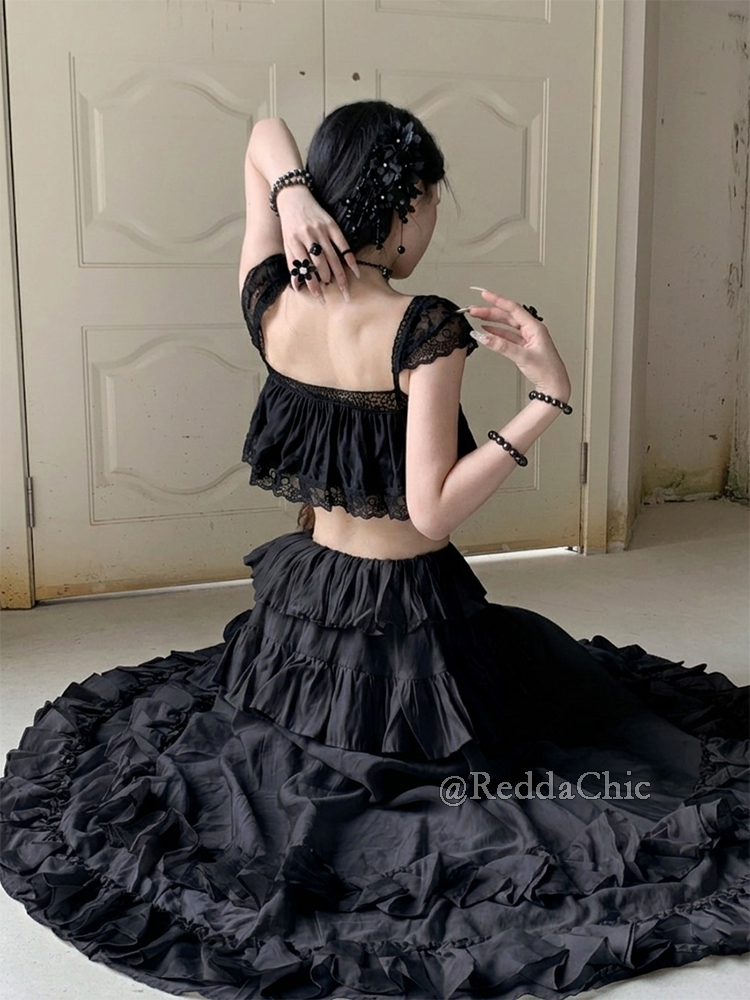 REDDACHiC Women Ruffled Top Sk - огляд і ціна Summer Clothing Model