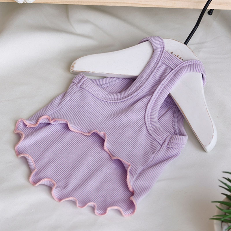 Dog Clothes Yellow Purple Slin - огляд і ціна Yellow Summer Clothing