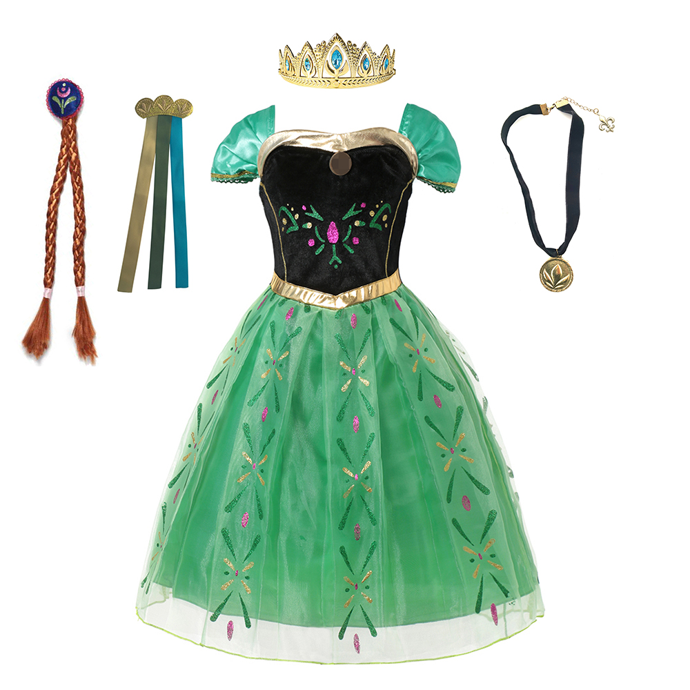 Anna Costume For Kids Girl Fan - огляд і ціна Summer Clothing Kids