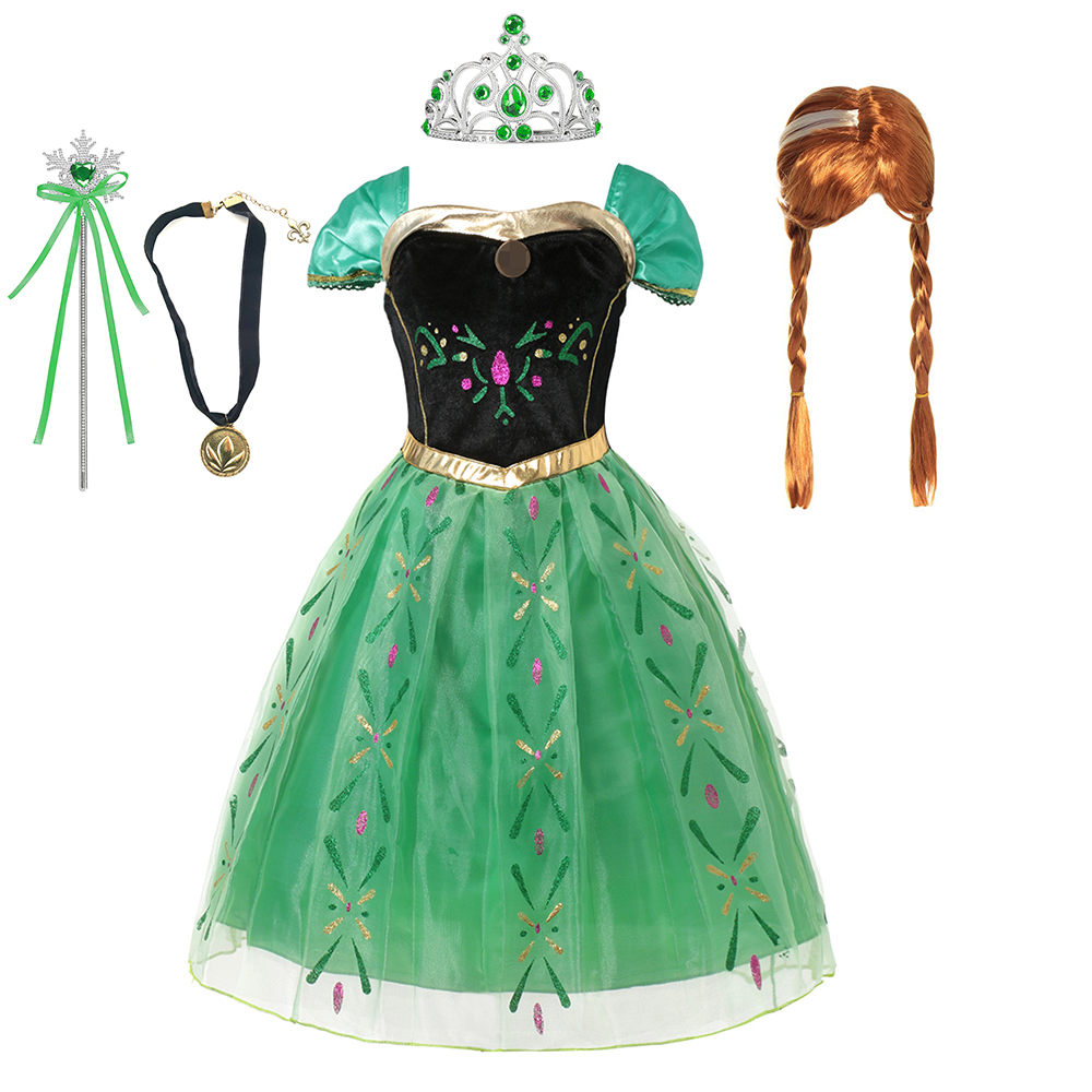 Anna Costume For Kids Girl Fan - огляд і ціна Summer Clothing Kids