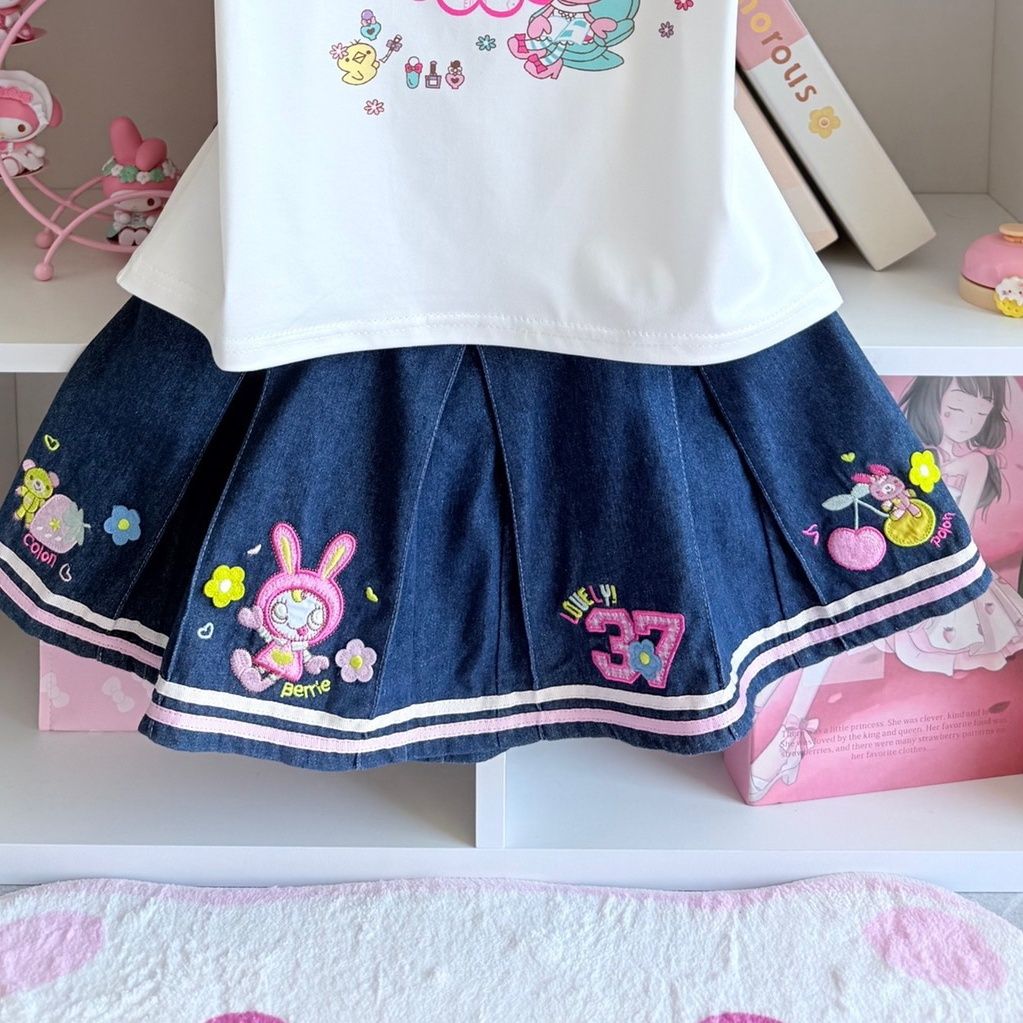 Japanese Sweet Skirt Sets Summ - огляд і ціна Summer Japanese Clothing
