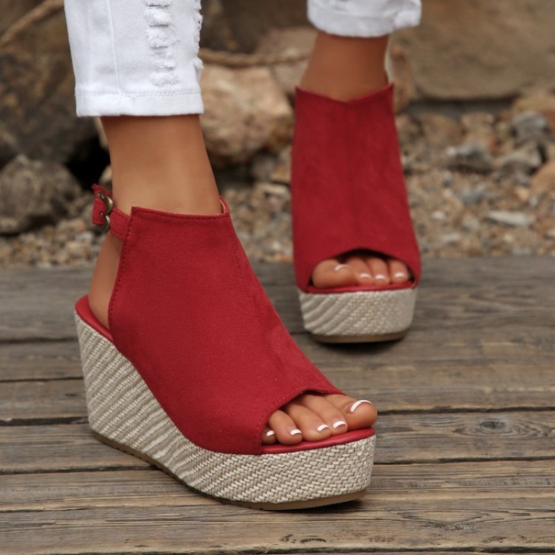 Women Sandals Summer Wedge Pla - огляд і ціна Espadrille Sandal Women