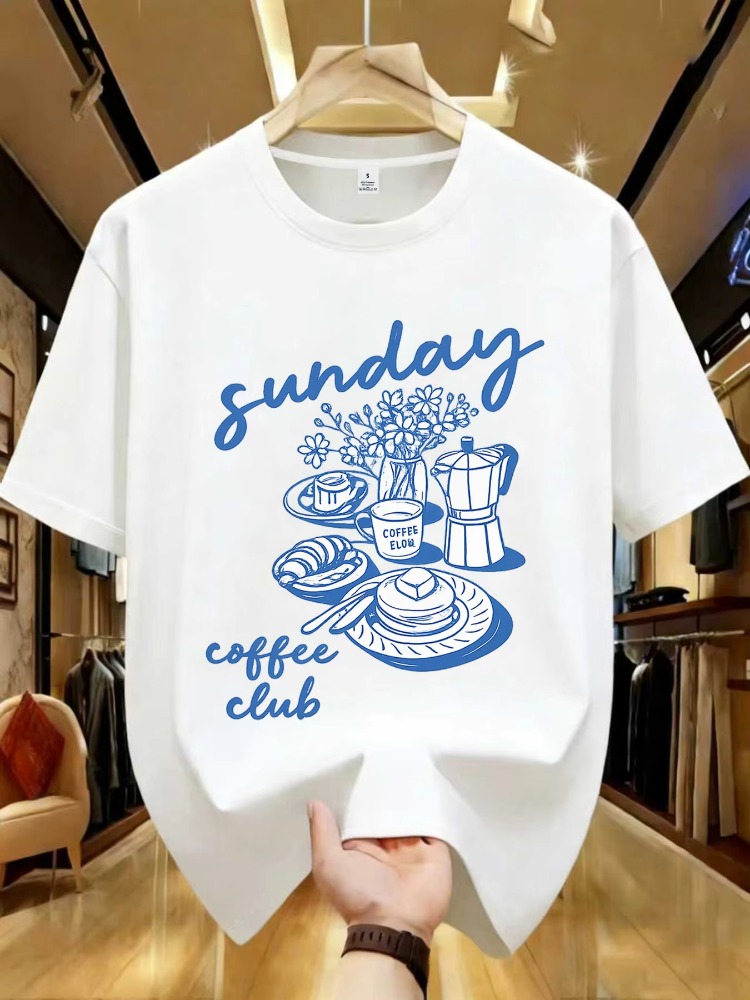 Graphic Print Drop T-Shirt Sho - огляд і ціна Summer Clothing Drop