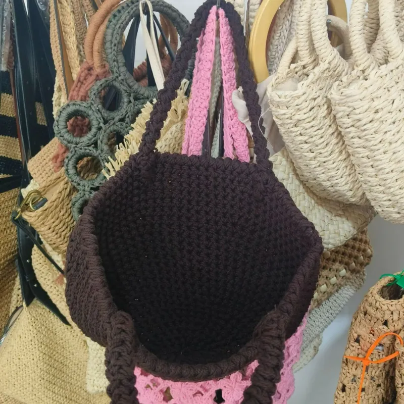 High-end hand-woven straw tote - огляд і ціна Beach Bag Straw
