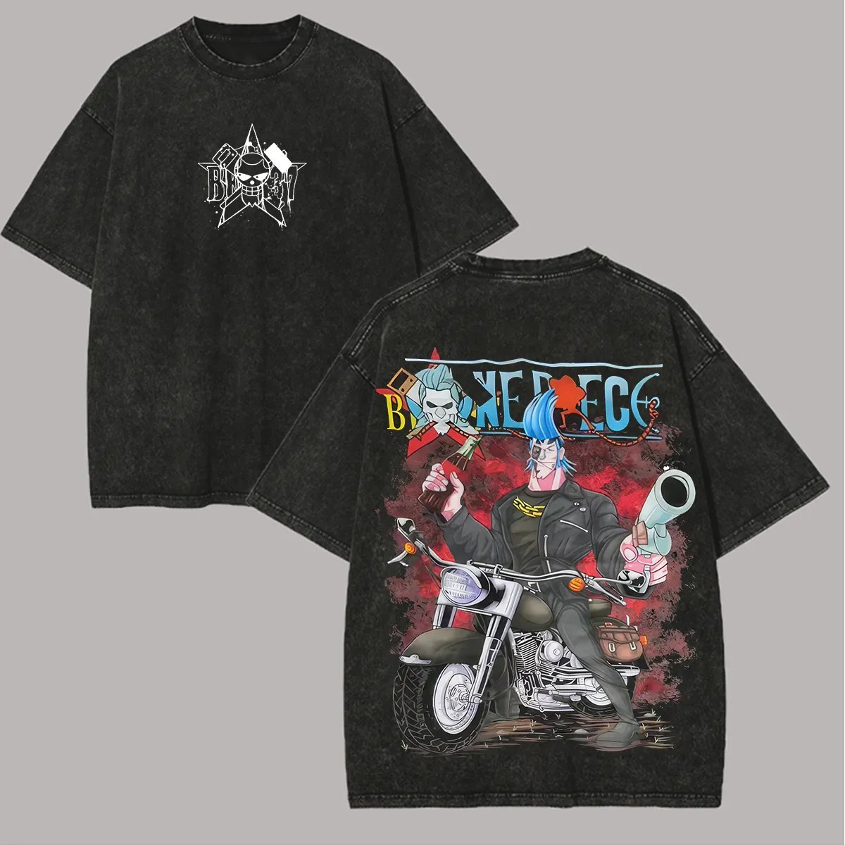 Unisex One Piece Graphic T Shi - огляд і ціна Vintage Summer Clothing Men