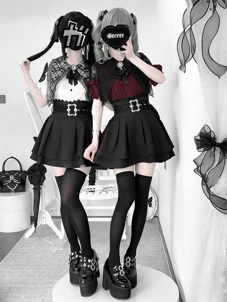 Gothic Style Shoulder Bared Sh - огляд і ціна Off Shoulder Blouse