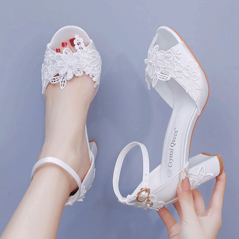 Women White Silk High Heels Su - огляд і ціна Summer Clothing Sale Women