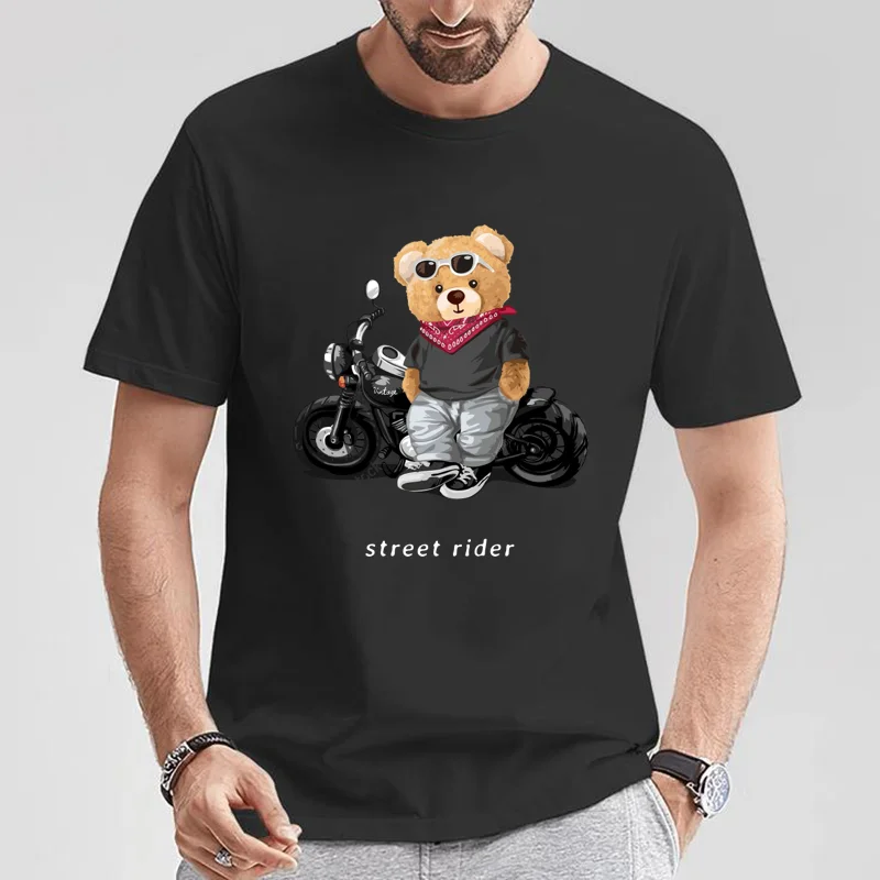Motorcycle Lovers Street Teddy - огляд і ціна Summer Clothing Motorcycle