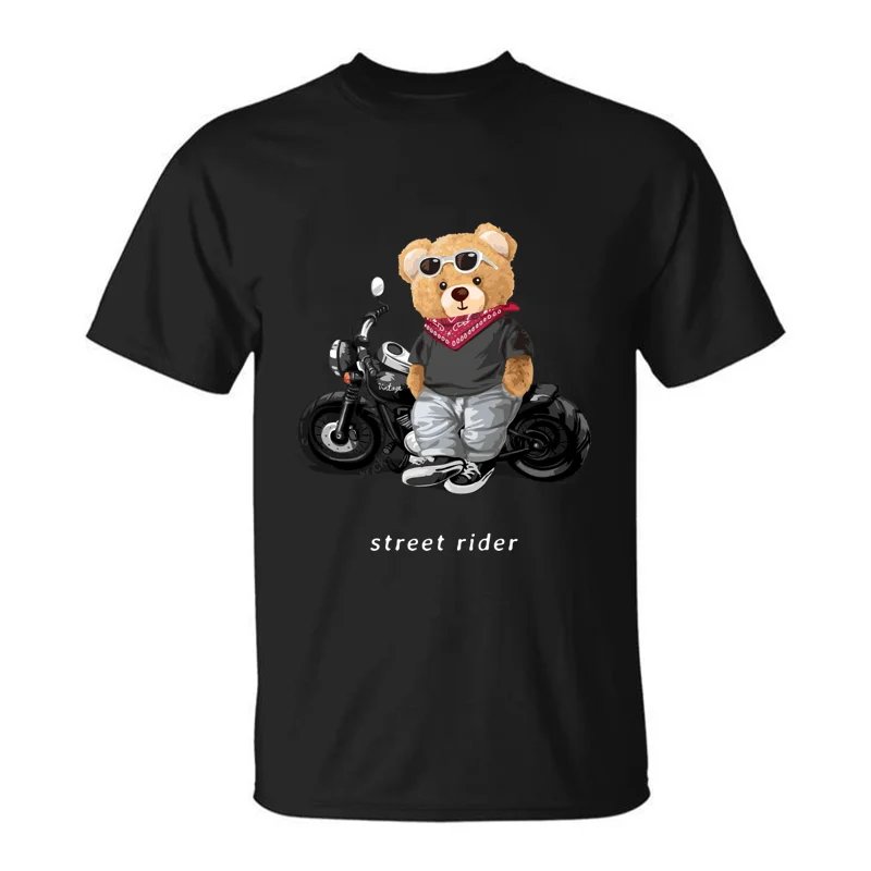 Motorcycle Lovers Street Teddy - огляд і ціна Summer Clothing Motorcycle