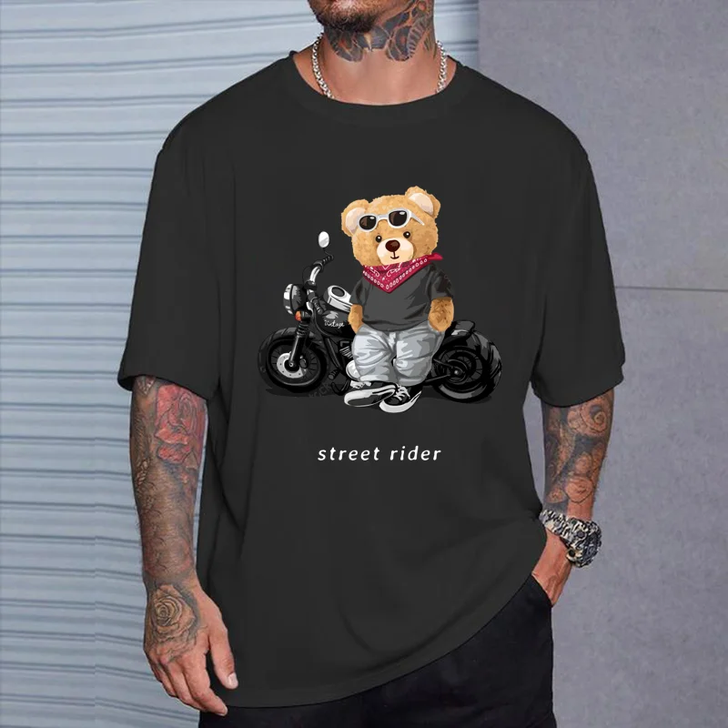 Motorcycle Lovers Street Teddy - огляд і ціна Summer Clothing Motorcycle