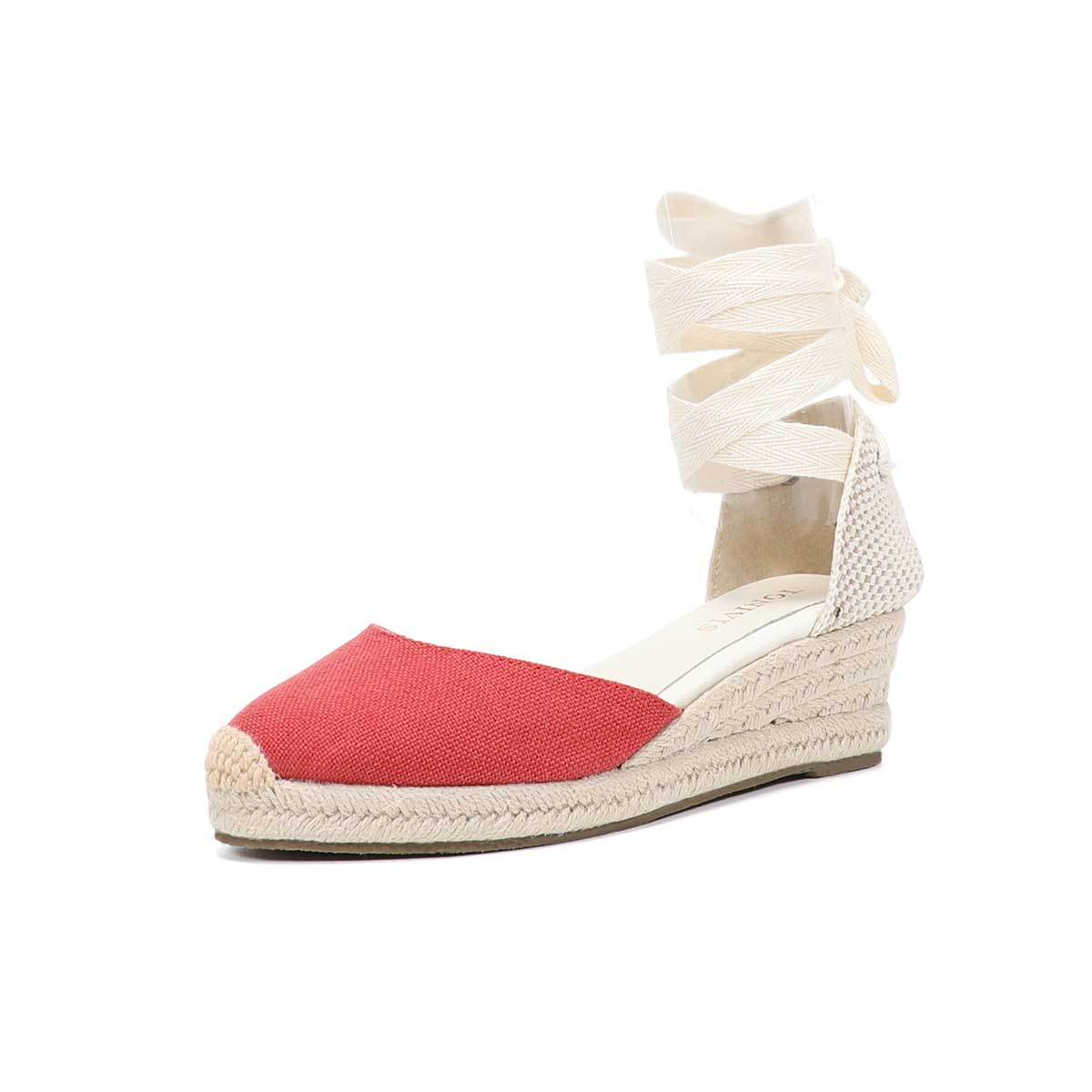 Women Wedge Espadrilles Lace U - огляд і ціна Espadrille Sandal Women