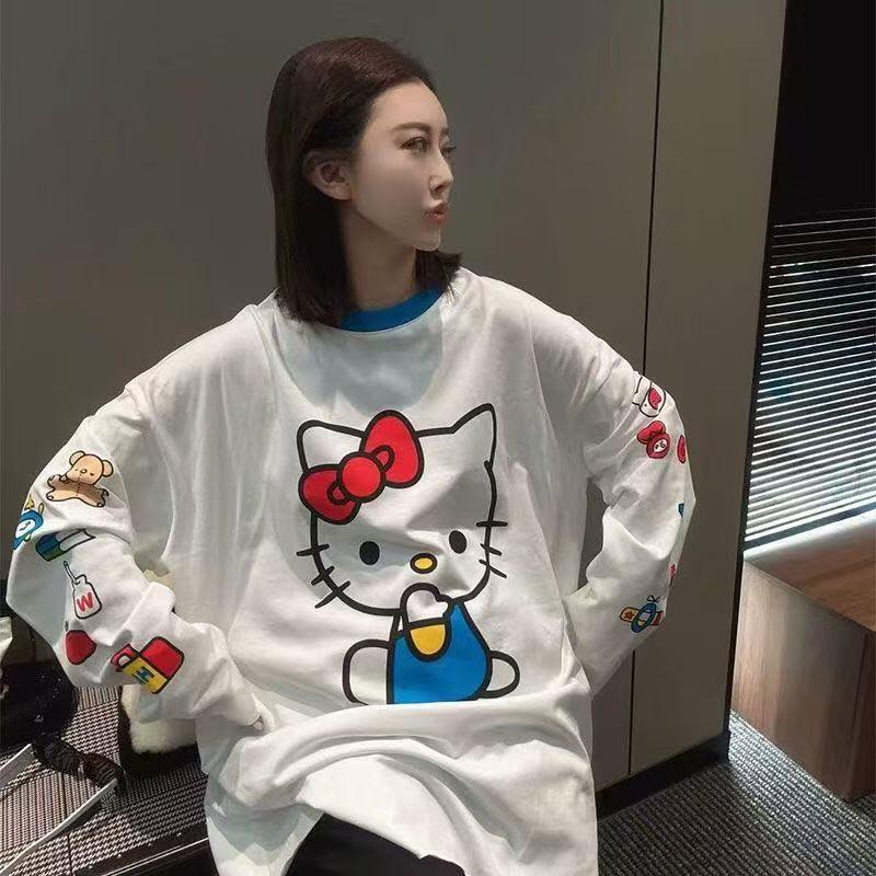 Long-Sleeved Hello Kitty Summe - огляд і ціна Summer Clothing For Women