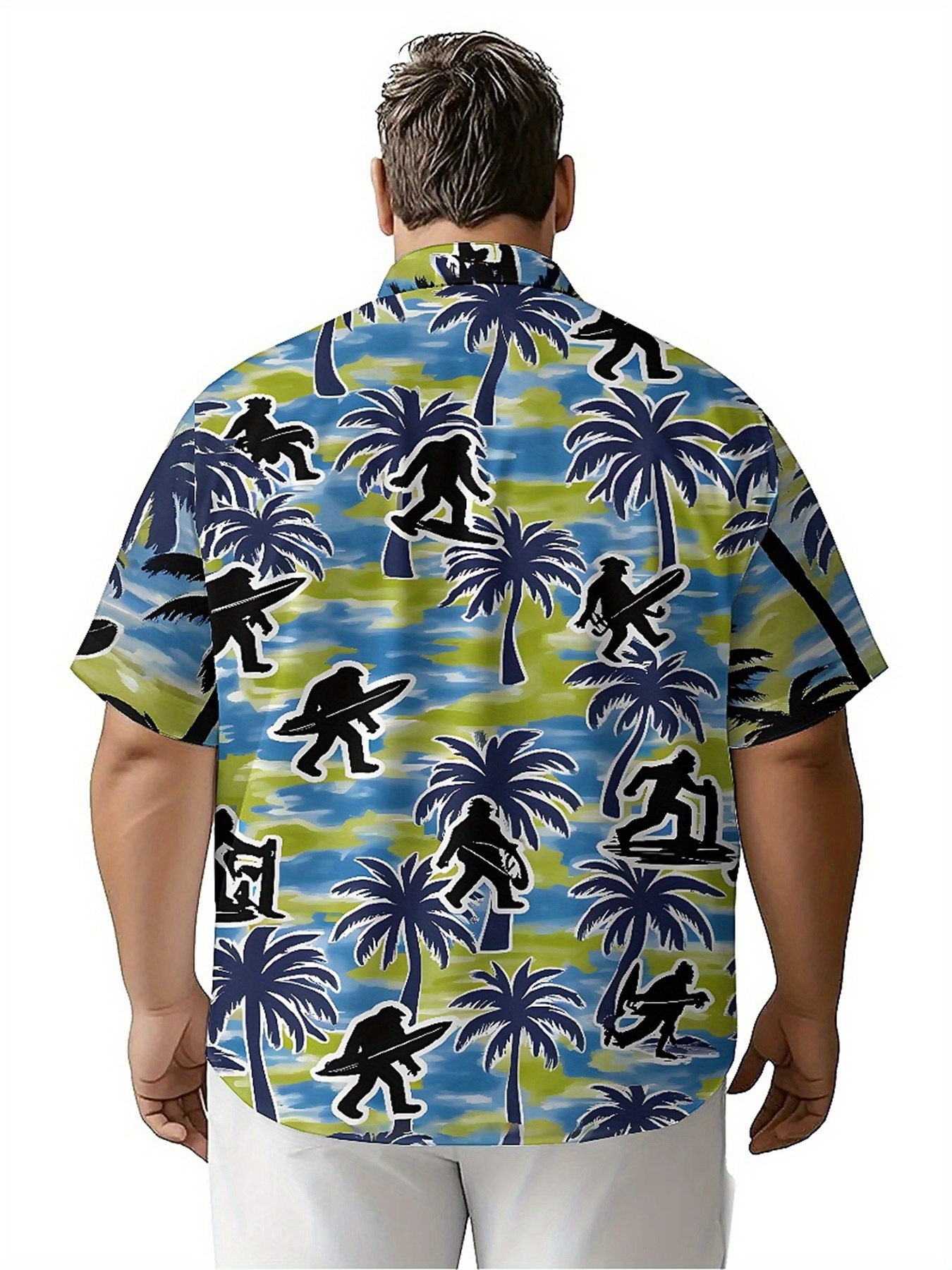 Men's Plus Size Hawaiian Shirt - огляд і ціна Summer Clothing Amazon