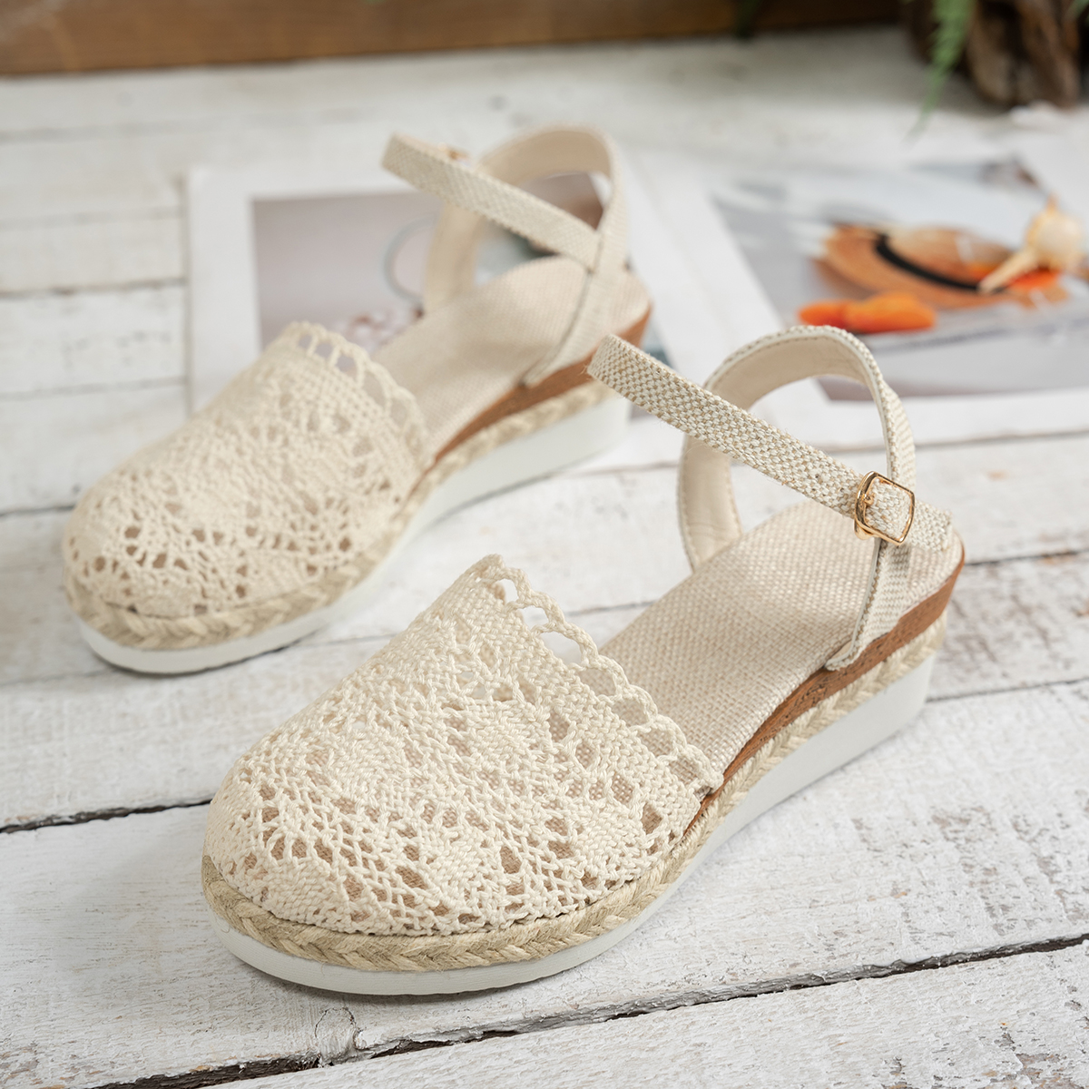 Women Wedge Sandals 2025 Summe - огляд і ціна Espadrille Sandal Women