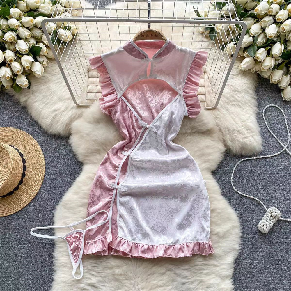 V-Neck Crop Top Elastic Waist  - огляд і ціна Summer Clothing Model