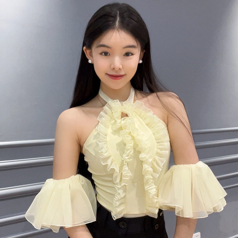 Ballroom Dance Tops Yellow Hal - огляд і ціна Yellow Summer Clothing