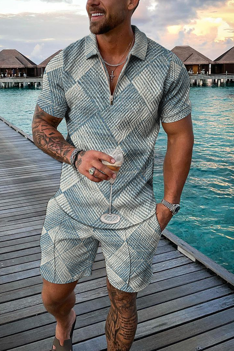 Vintage Men's Summer Casual Po - огляд і ціна Vintage Summer Clothing Men