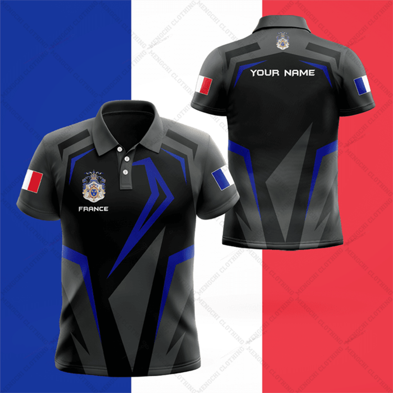 Custom Name France Flag Graphi - огляд і ціна Summer Clothing Names