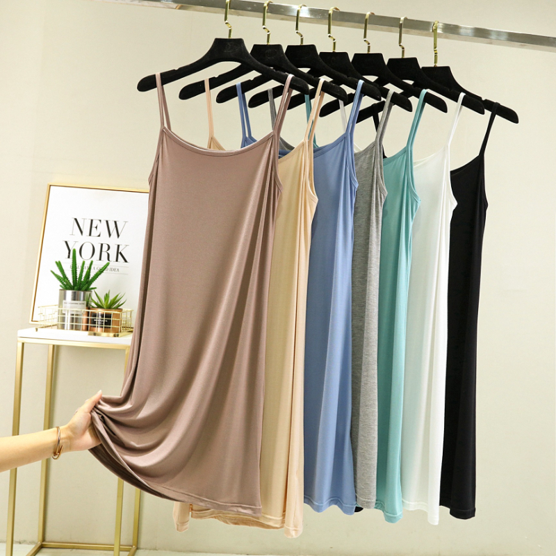 Modal Camisole Vest Dress for  - огляд і ціна Summer Clothing Sale Women