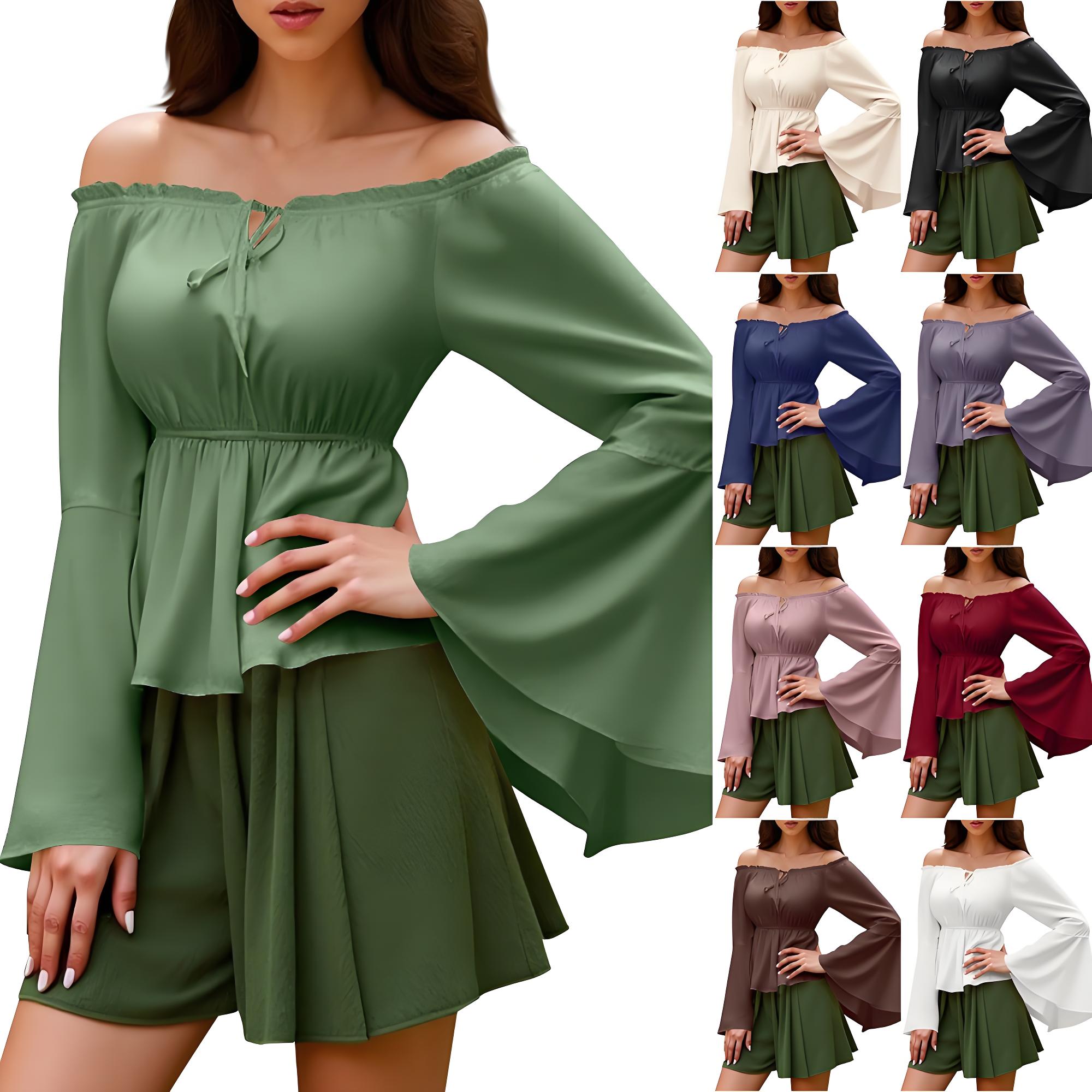 Renaissance Blouse Peasant Wom - огляд і ціна Off Shoulder Blouse