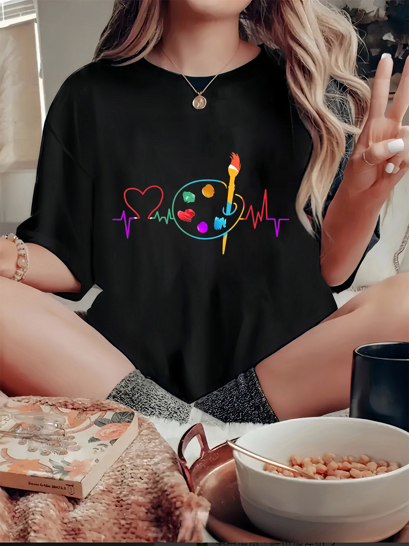 Colorful Geometric Women's Cas - огляд і ціна Summer Clothing Color Palette