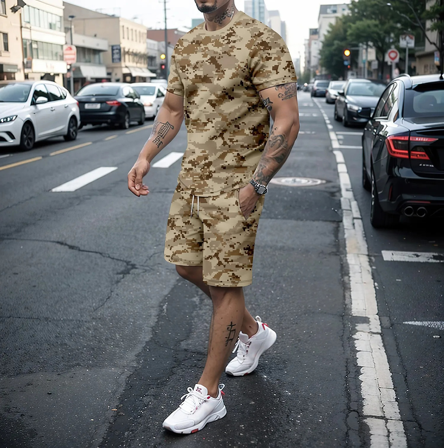 Camouflage Outdoor Tracksuits  - огляд і ціна Summer Clothing For Women