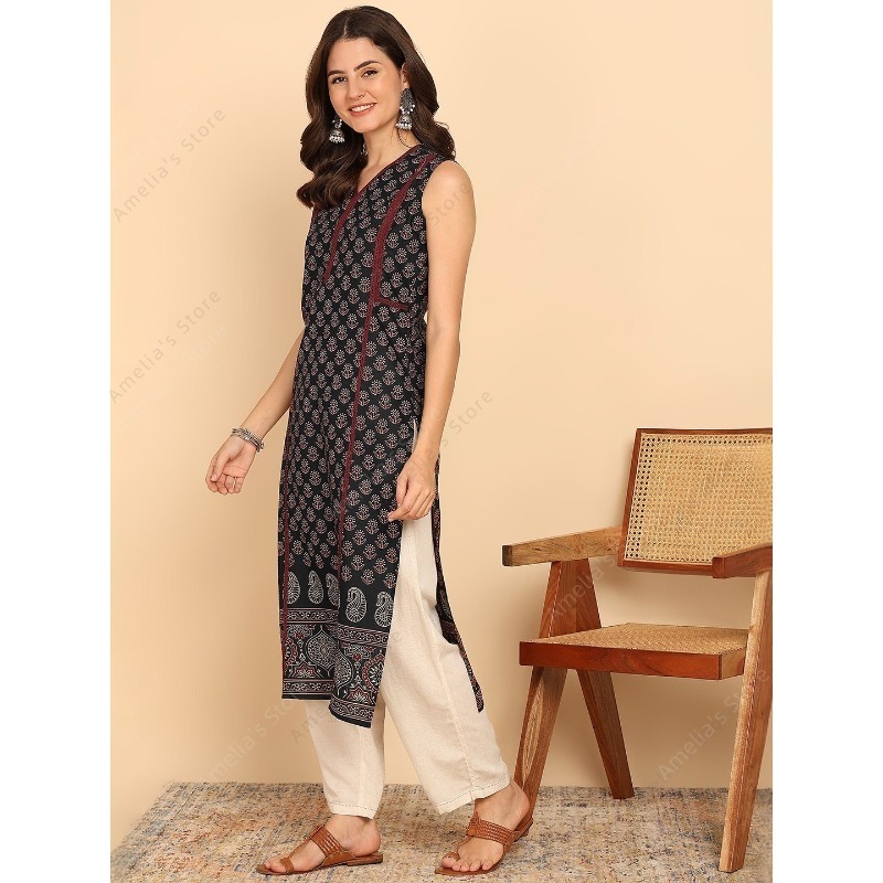 Indian Ethnic Style Women's Bl - огляд і ціна Summer Clothing India