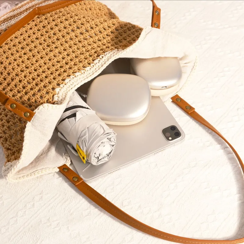 Women's large-capacity hand-wo - огляд і ціна Beach Bag Straw