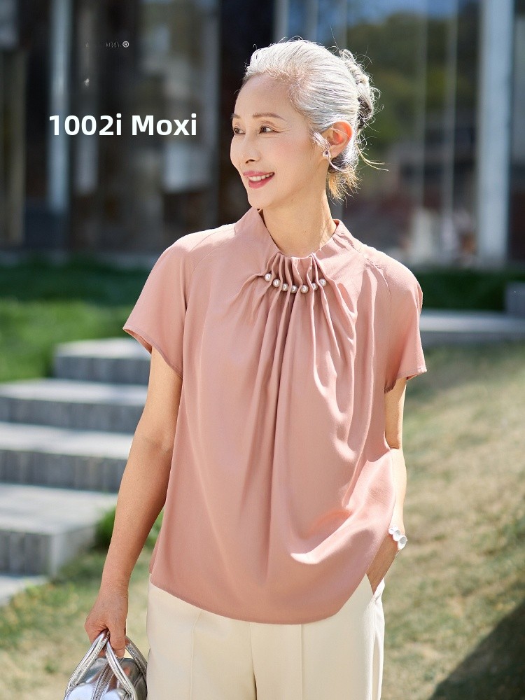 Muzhi Fashionable Short Sleeve - огляд і ціна Summer Clothing Women Over 50