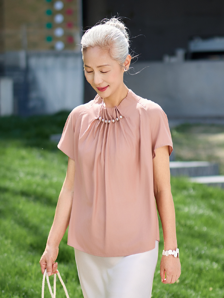 Muzhi Fashionable Short Sleeve - огляд і ціна Summer Clothing Women Over 50
