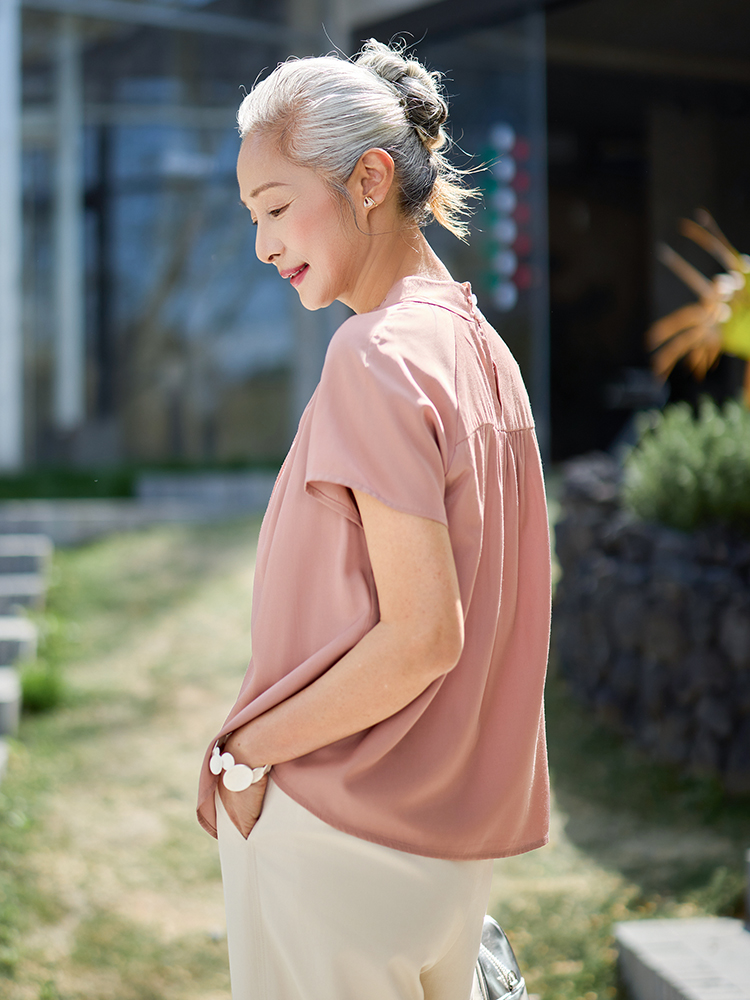 Muzhi Fashionable Short Sleeve - огляд і ціна Summer Clothing Women Over 50