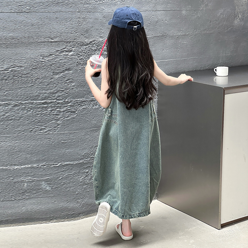 Vintage Blue Children Girls Hi - огляд і ціна Summer Clothing Kids