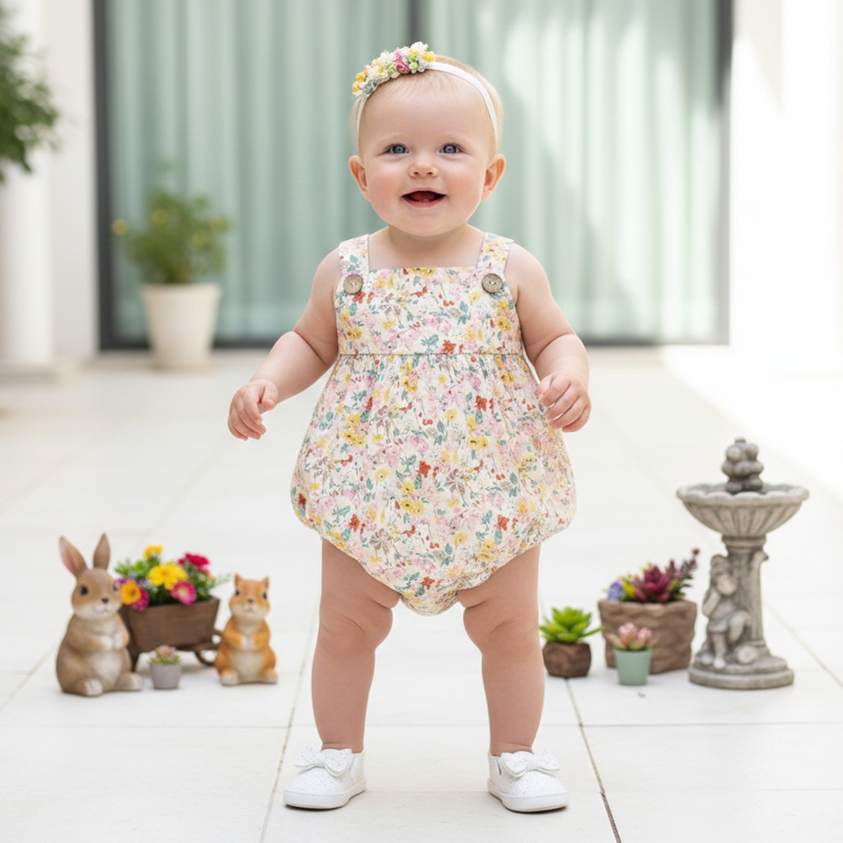 Baby Strap Bodysuits Floral In - огляд і ціна Summer Clothing Pk