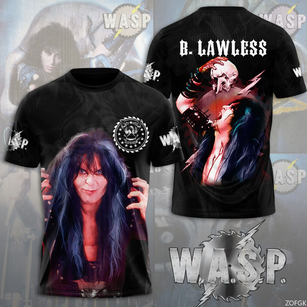 W.A.S.P Rock 3D Printing T-shi - огляд і ціна Summer Clothing Kids