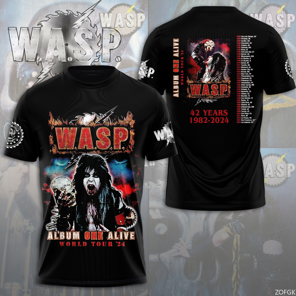 W.A.S.P Rock 3D Printing T-shi - огляд і ціна Summer Clothing Kids
