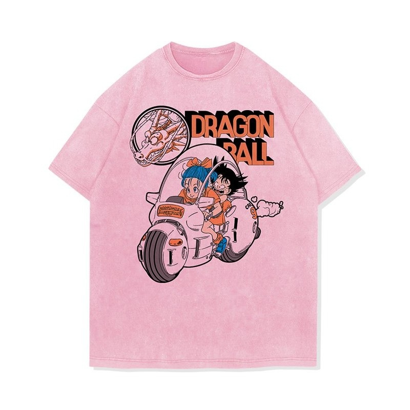 Anime Dragon Ball Vintage Wash - огляд і ціна Vintage Summer Clothing Men