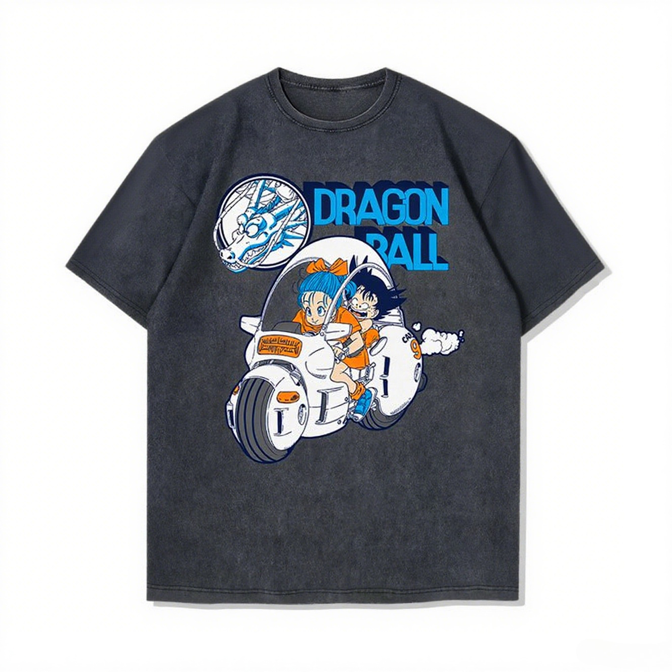 Anime Dragon Ball Vintage Wash - огляд і ціна Vintage Summer Clothing Men