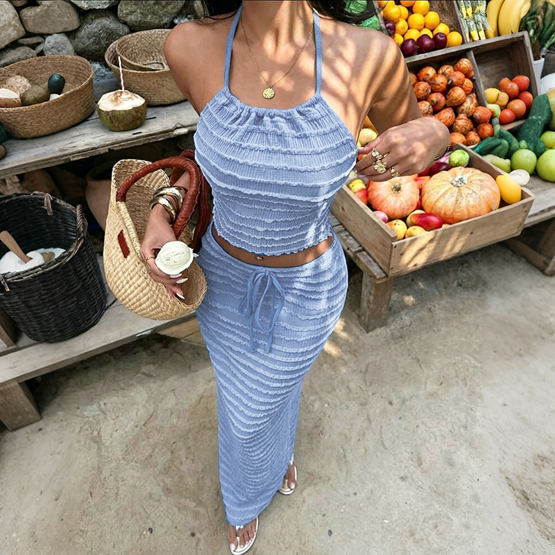 Sexy Elegant Dress Two Piece S - огляд і ціна Summer Clothing Model