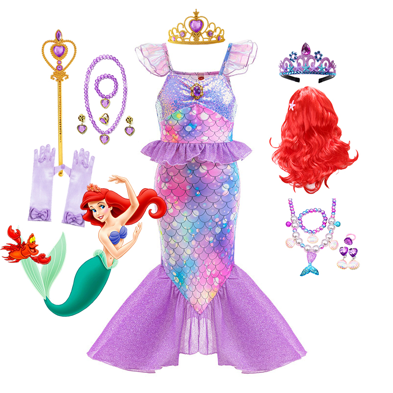 Disney New Ariel Princess Litt - огляд і ціна Summer Clothing Kids