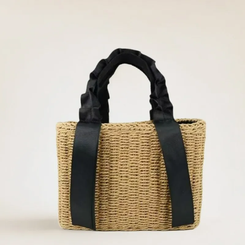 Straw Woven Handbag Summer Vac - огляд і ціна Beach Bag Straw