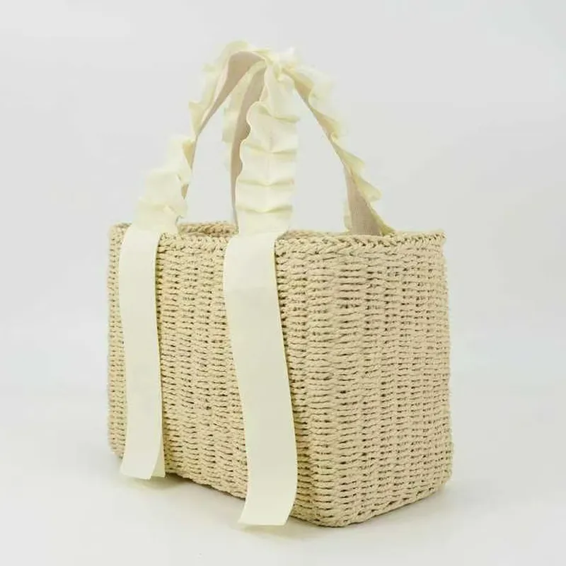 Straw Woven Handbag Summer Vac - огляд і ціна Beach Bag Straw